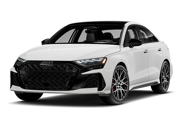 Arkona White 2026 Audi RS 3 Sedan All-Wheel Drive 7-Speed Automatic