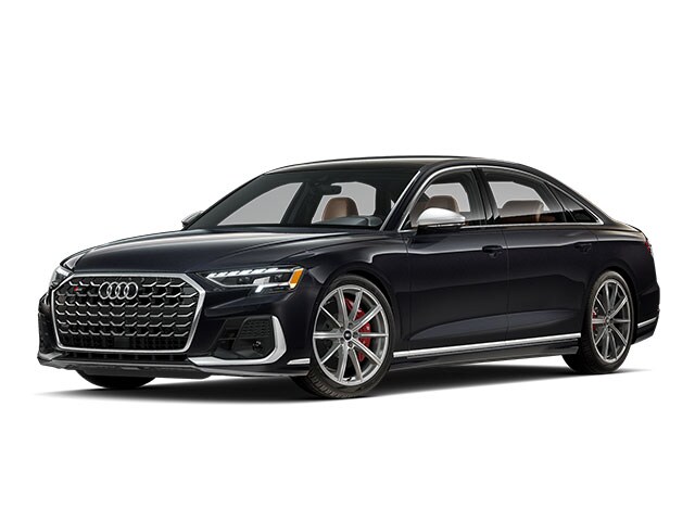 Sebring Black Crystal Effect 2026 Audi S8 Sedan All-Wheel Drive 8-Speed Automatic