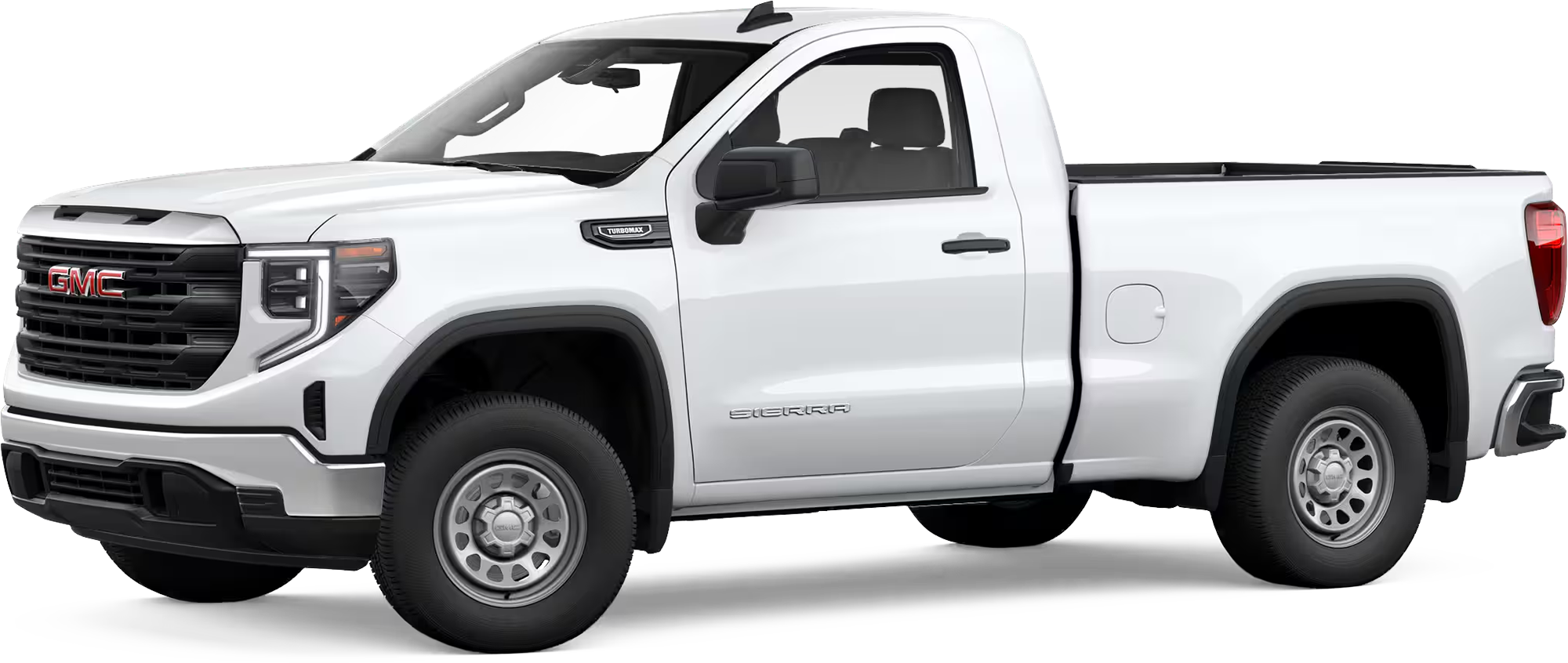 2026 GMC Sierra 1500 Elevation and SLT pickup truck, side profile view