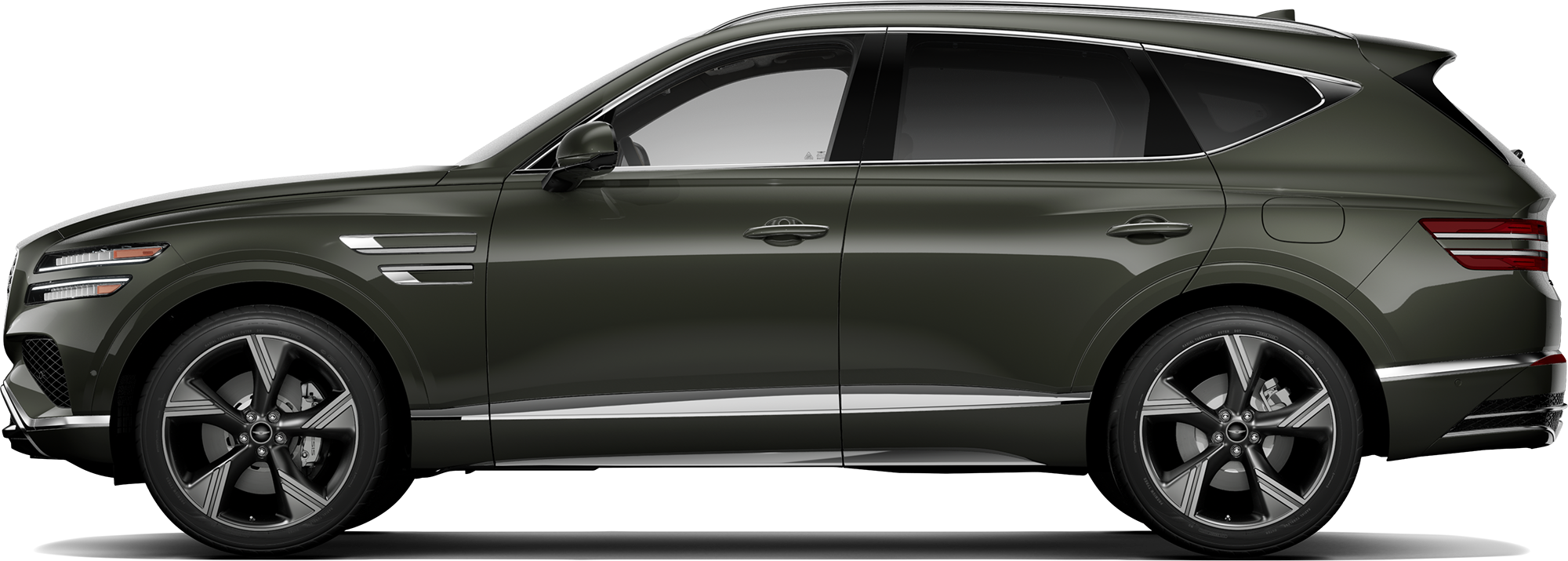 2026 Genesis GV80 shown in side left view