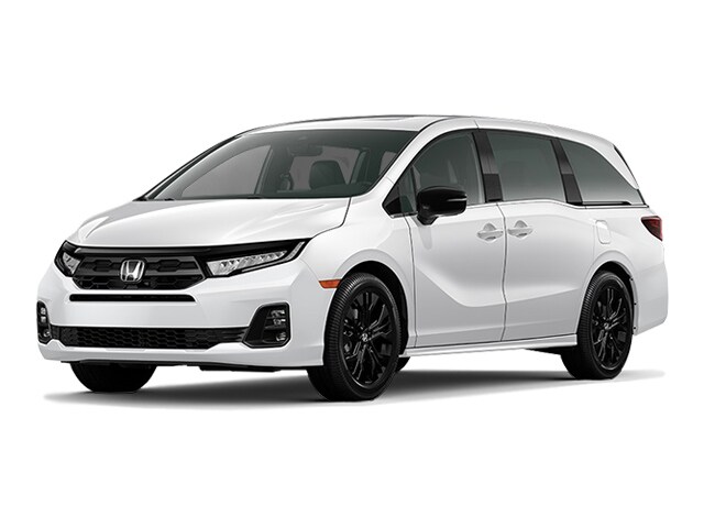 Platinum White Pearl 2026 Honda Odyssey Sport-L FWD Minivan Front-Wheel Drive Automatic