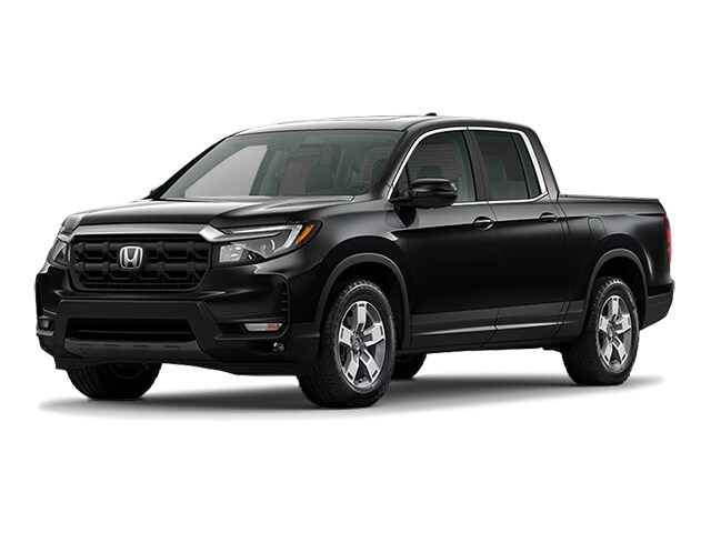 Crystal Black Pearl 2026 Honda Ridgeline RTL AWD Pickup Truck All-Wheel Drive 9-Speed Automatic