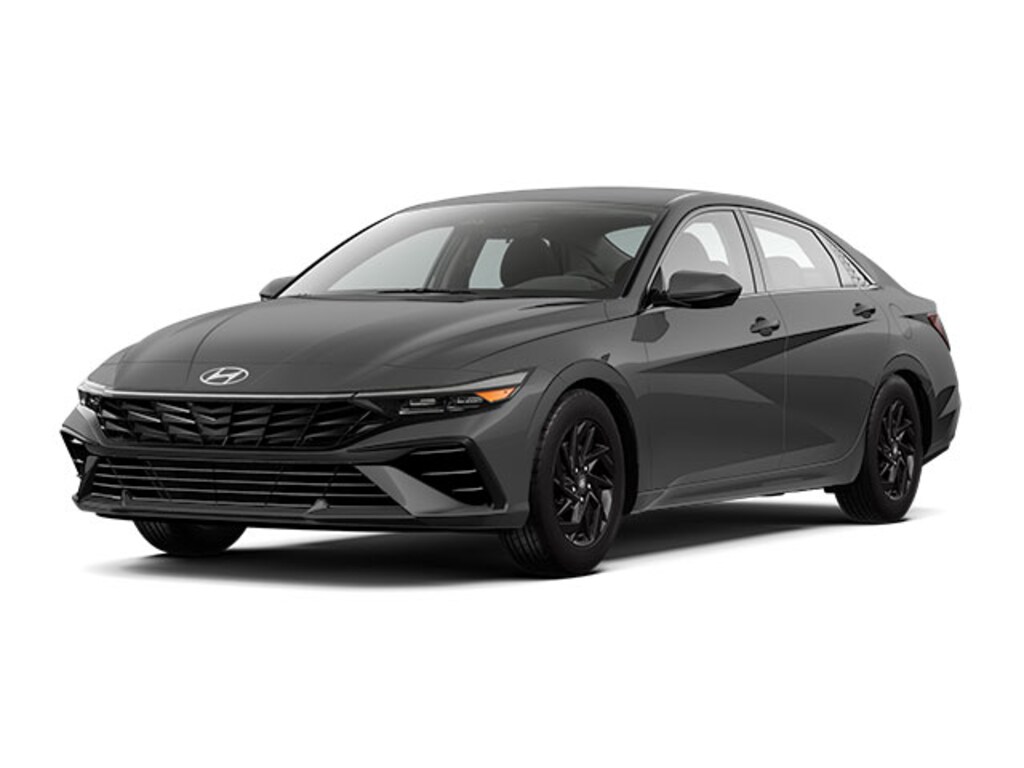 New 2026 Hyundai Elantra HEV Blue Sedan