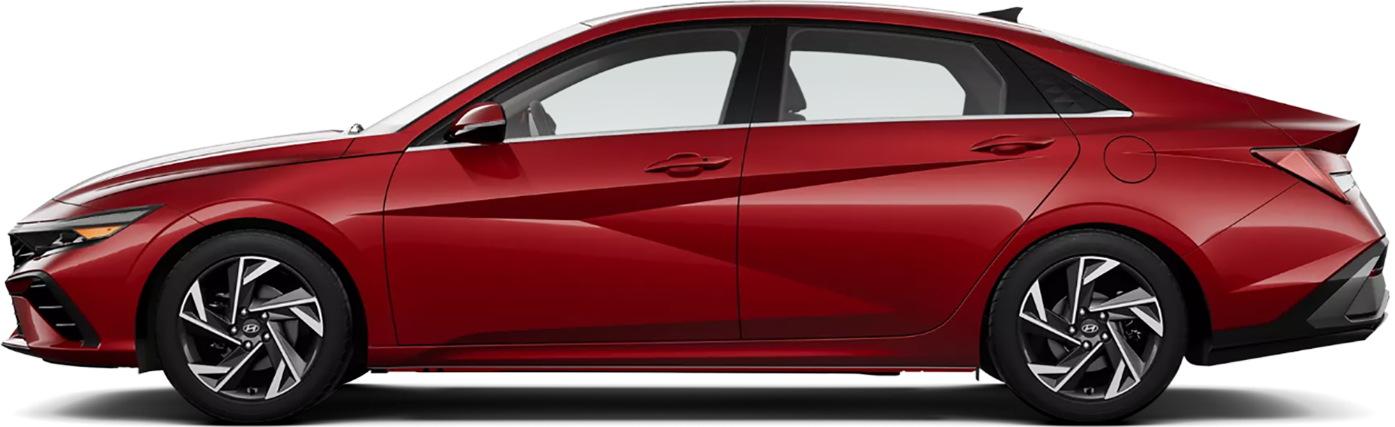 2026 Hyundai Elantra shown in side left view