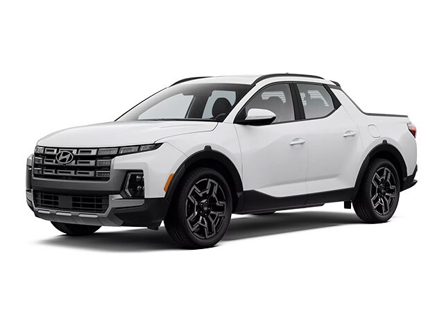 Atlas White 2026 Hyundai Santa Cruz Limited Crew Cab AWD Pickup Truck All-Wheel Drive Automatic