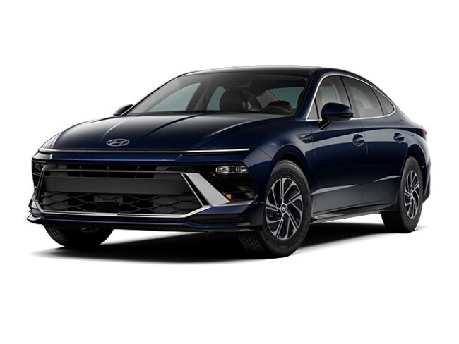 2026 Hyundai Sonata Hybrid Blue Sedan