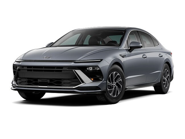 2026 Hyundai Sonata Hybrid Blue Sedan