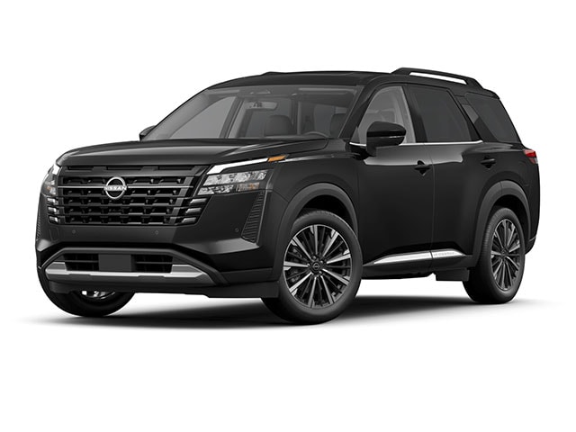 Super Black 2026 Nissan Pathfinder Platinum 4WD SUV / Crossover All-Wheel Drive 9-Speed Automatic