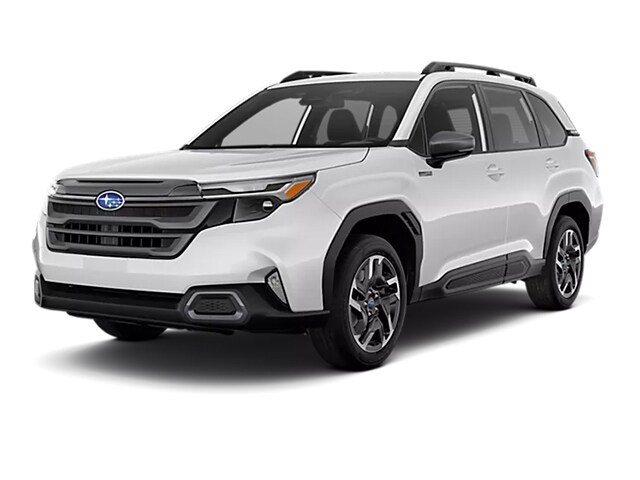Crystal White Pearl 2026 Subaru Forester Hybrid SUV / Crossover All-Wheel Drive Continuously Variable Transmission
