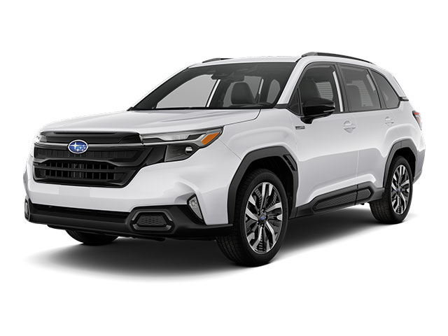 Crystal White Pearl 2026 Subaru Forester Hybrid Touring AWD SUV / Crossover All-Wheel Drive Continuously Variable Transmission