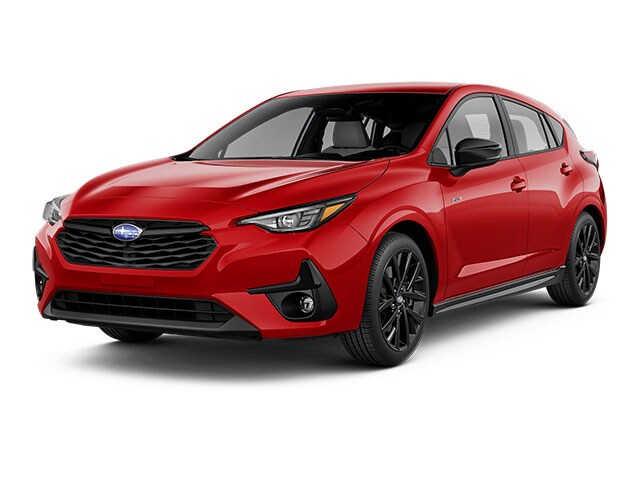 Pure Red 2026 Subaru Impreza RS AWD Wagon All-Wheel Drive Continuously Variable Transmission