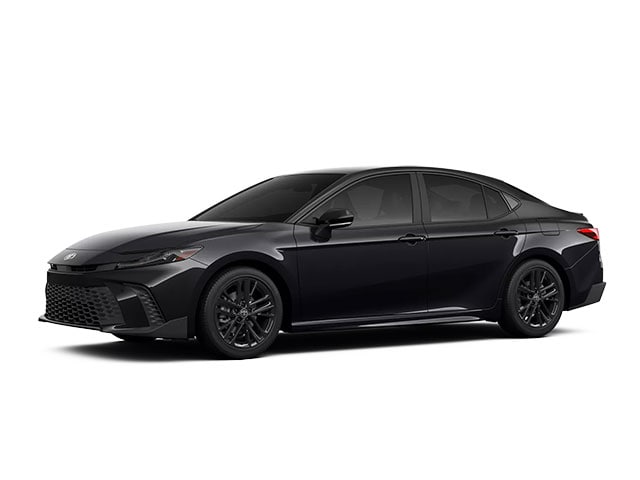 Midnight Black Metallic 2026 Toyota Camry SE FWD Sedan Front-Wheel Drive Continuously Variable Transmission