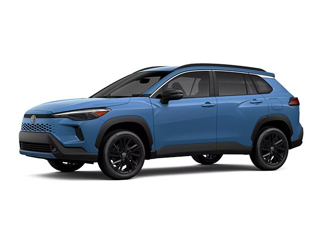 Cavalry Blue 2026 Toyota Corolla Cross Hybrid SUV / Crossover All-Wheel Drive Continuously Variable Transmission