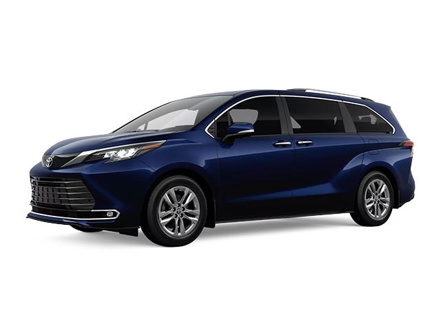 Blueprint 2026 Toyota Sienna Minivan Front-Wheel Drive Continuously Variable Transmission