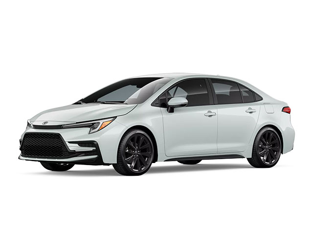 White (Wind Chill Pearl) 2027 Toyota Corolla Sedan Front-Wheel Drive Continuously Variable Transmission