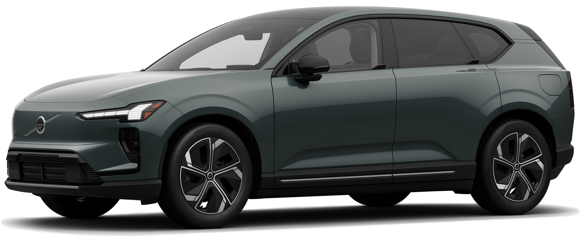 2027 Volvo EX60 fully electric midsize SUV at Volvo Cars Manhattan in New York City