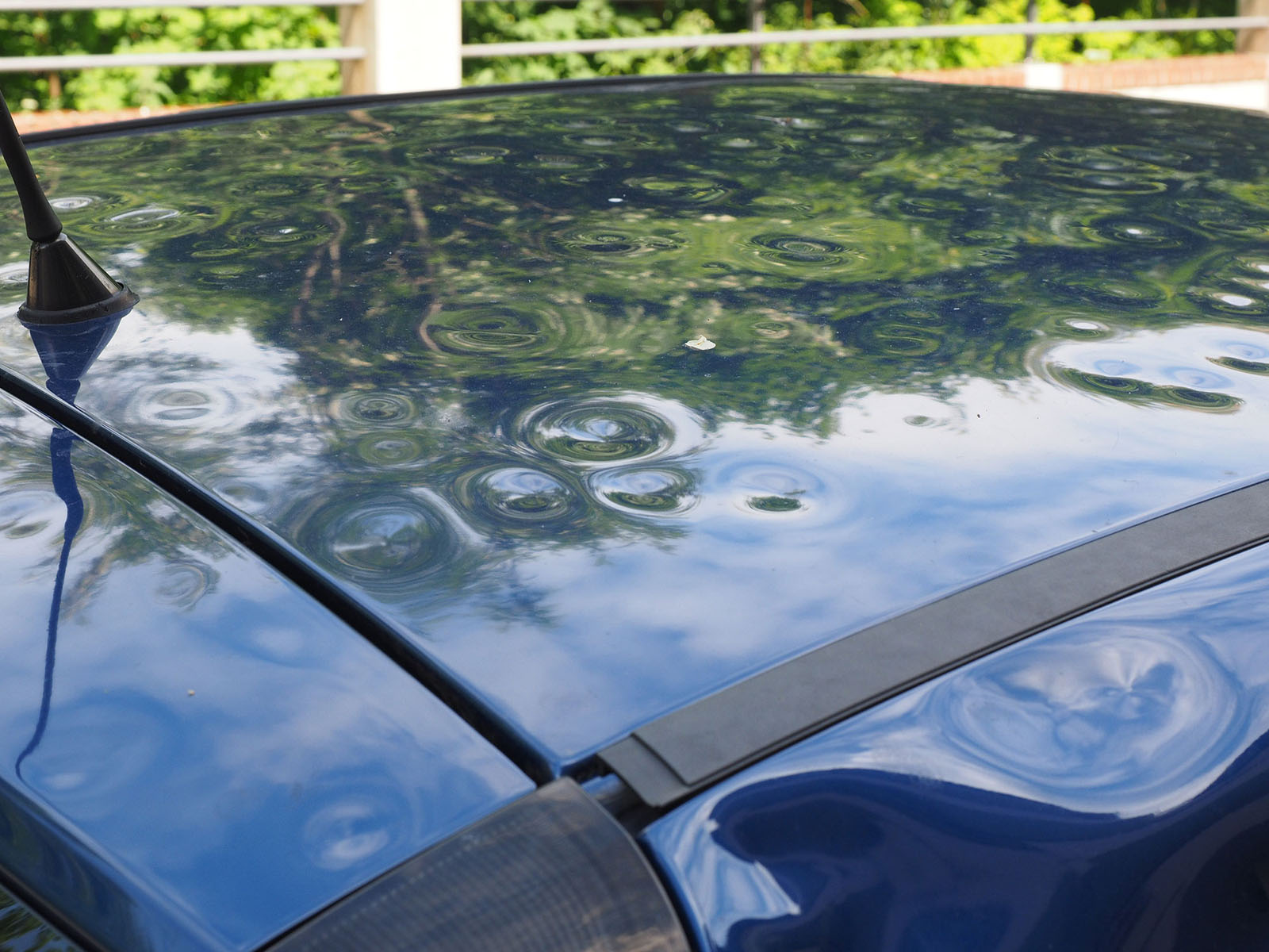 Dents on roof