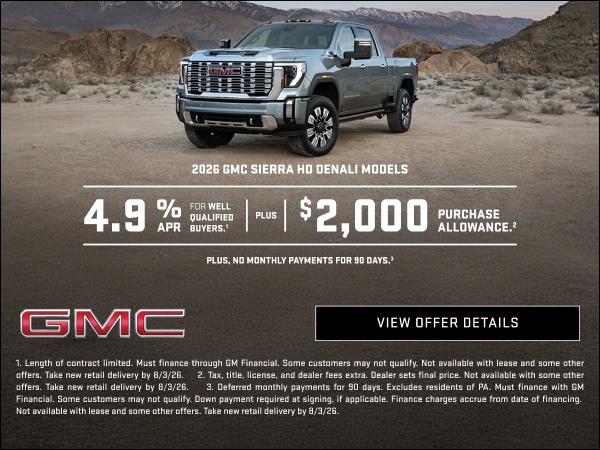 GMC Vehicles for Sale | GMC Dealership in Vernon, CT