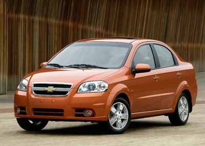 Chevrolet aveo store 2012