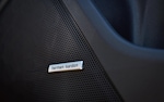 A close-up of one of the Harman Kardon® Premium Audio speakers in a 2020 Impreza.