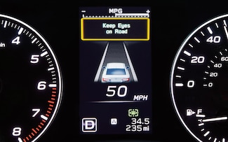 Subaru DriverFocus Distraction Mitigation System