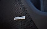 A close-up of the available Blind-Spot Detection visual indicator in the side mirror of the 2021 Subaru Crosstrek.Â
