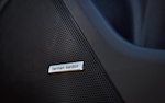 A close-up of one of the Harman Kardon® Premium Audio speakers in a 2021 Impreza.