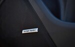 A close-up of one of the Harman Kardon<sup>® </sup>Premium Audio speakers in a 2022 Impreza.