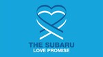 El logotipo de La promesa de amor de Subaru.