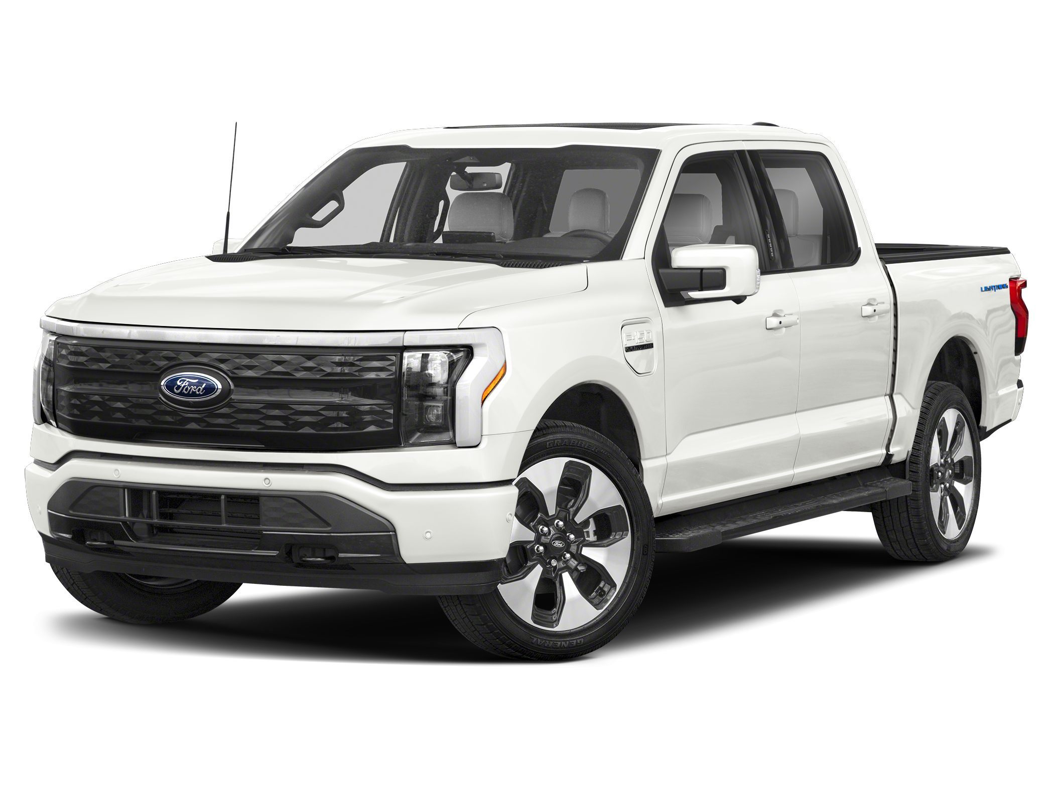 new 2025 Ford F-150 Lightning car, priced at $89,210