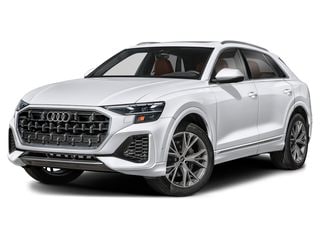 new 2025 Audi Q8 car, priced at $78,245